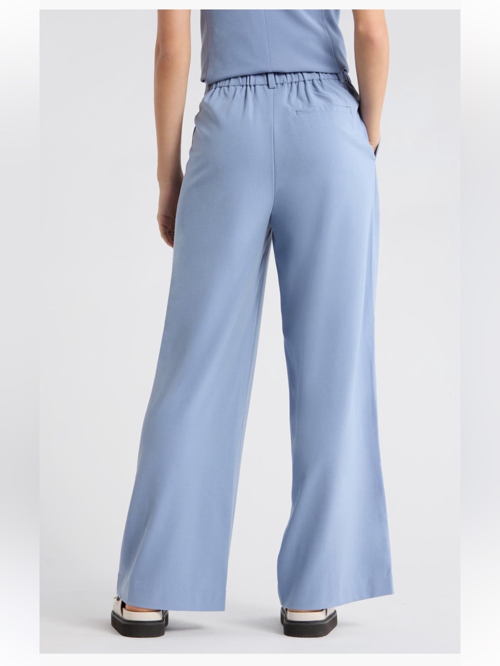 Leith High Waisted Wide Leg Pant Like New - Picture 4 of 7